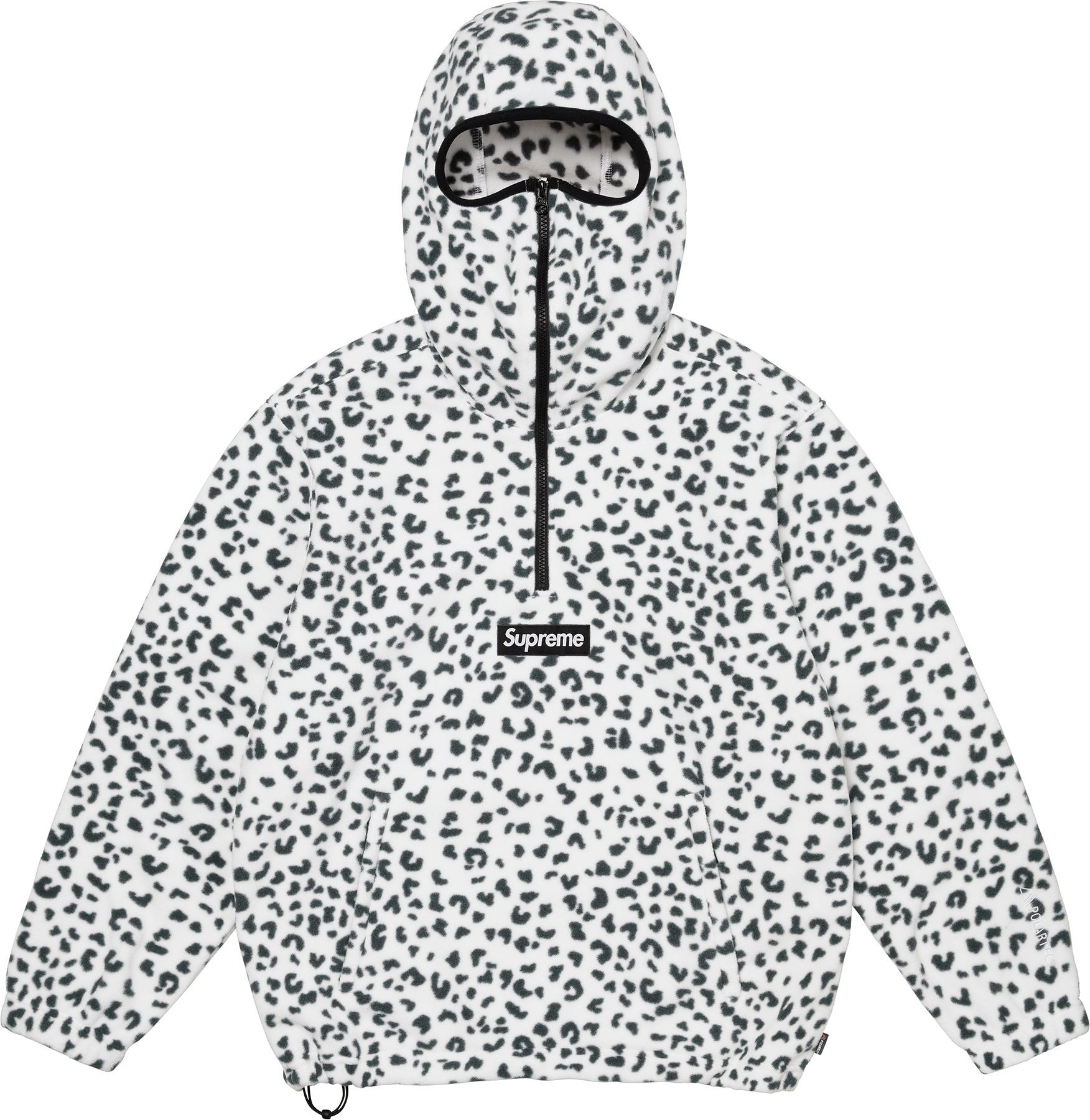 Polartec® Facemask Half Zip Hooded Sweatshirt view 7